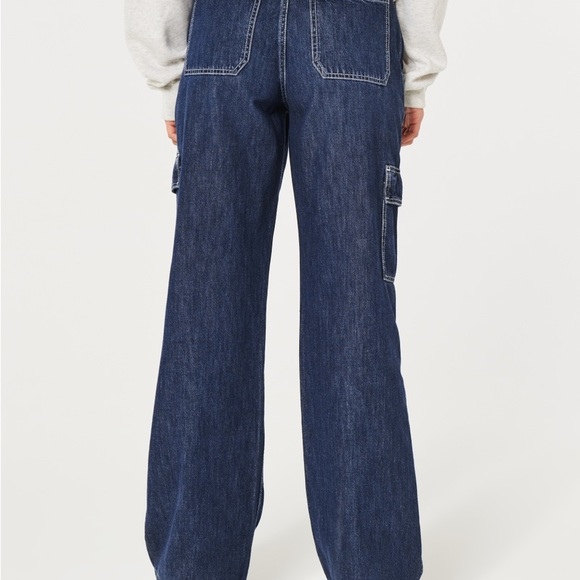 Hollister vintage baggy high rise cargo jean - Picture 7 of 8